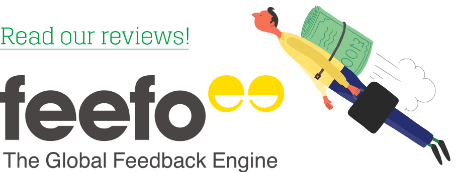 Read our feefo reviews! 